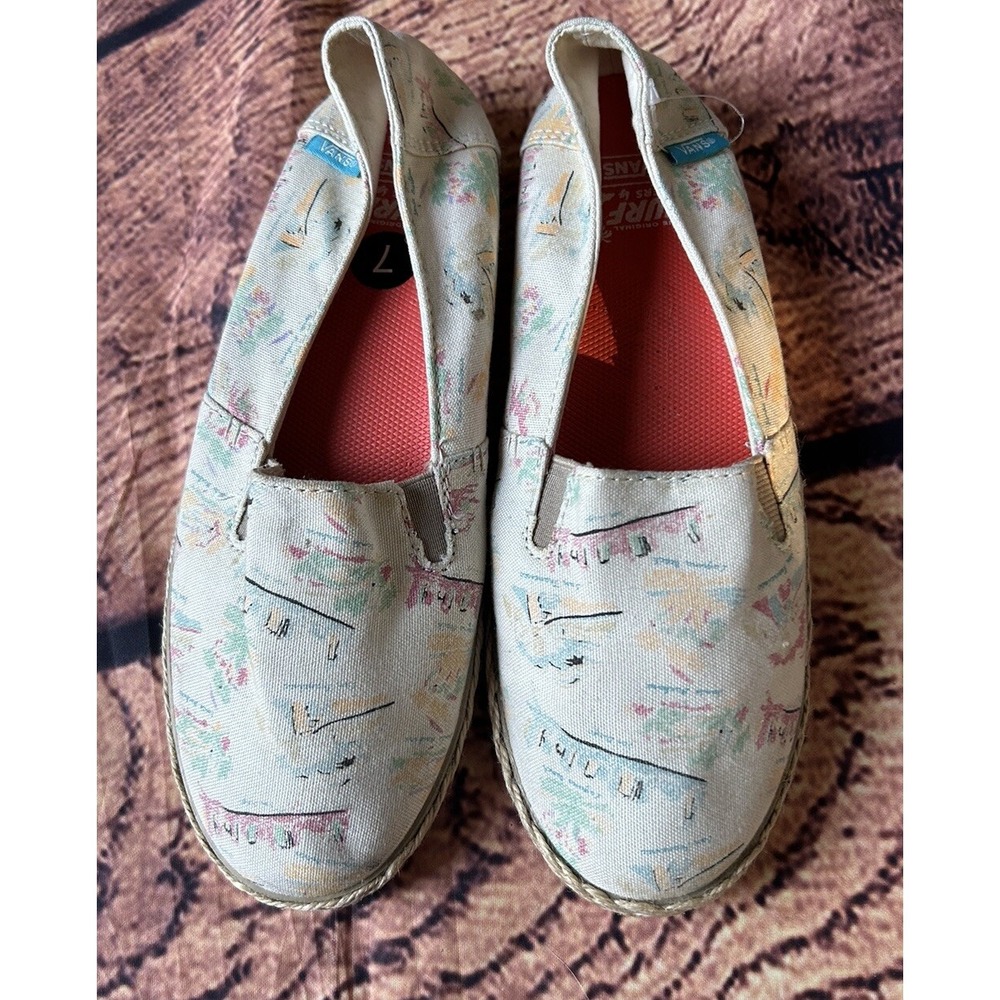 Vans surf bixie‎ shoes women's slip ons Size 7